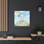 Whole Task Proud Canvas