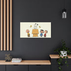 Snoopy Dancing Gang Canvas