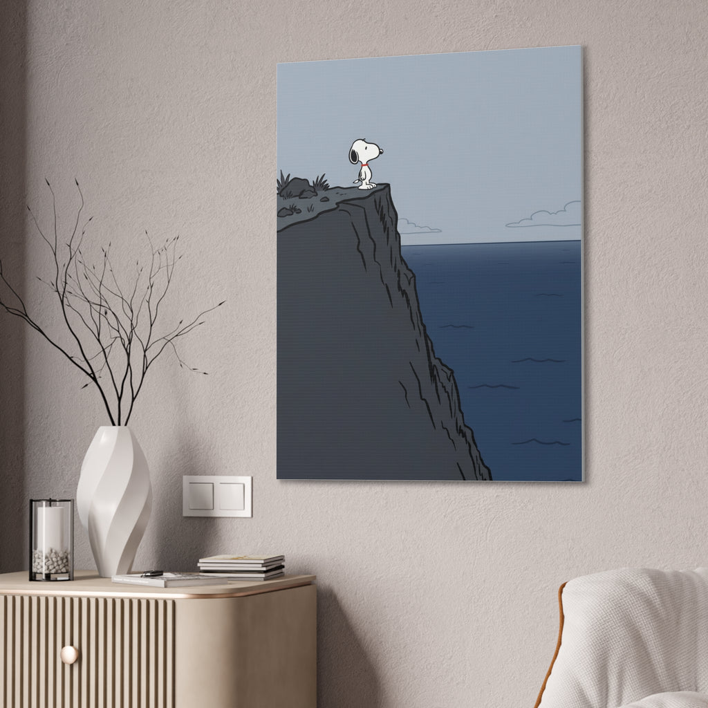 Snoopy Cliffside Canvas