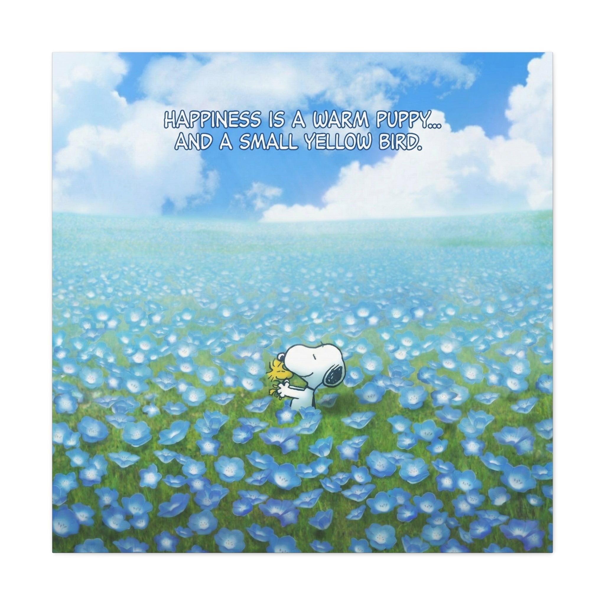 Field Of Flowers Canvas