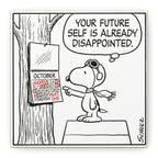 Future Self Disappointed Canvas