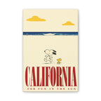 Woodstock California Beach Canvas