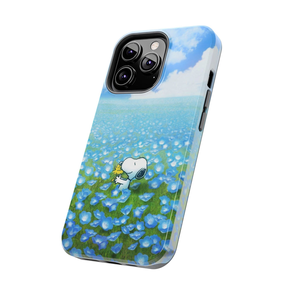 Blue Flower Field Case