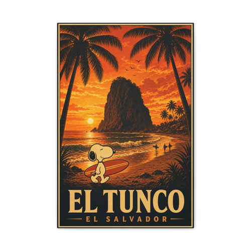 El Tunco Surf Canvas