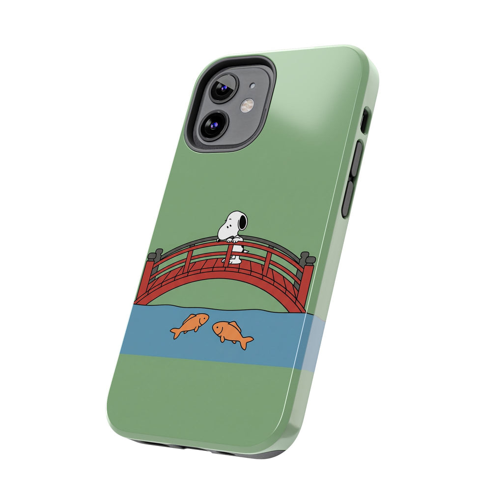 Koi Bridge Phone Case