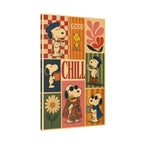 Vintage Snoopy Collage Canvas
