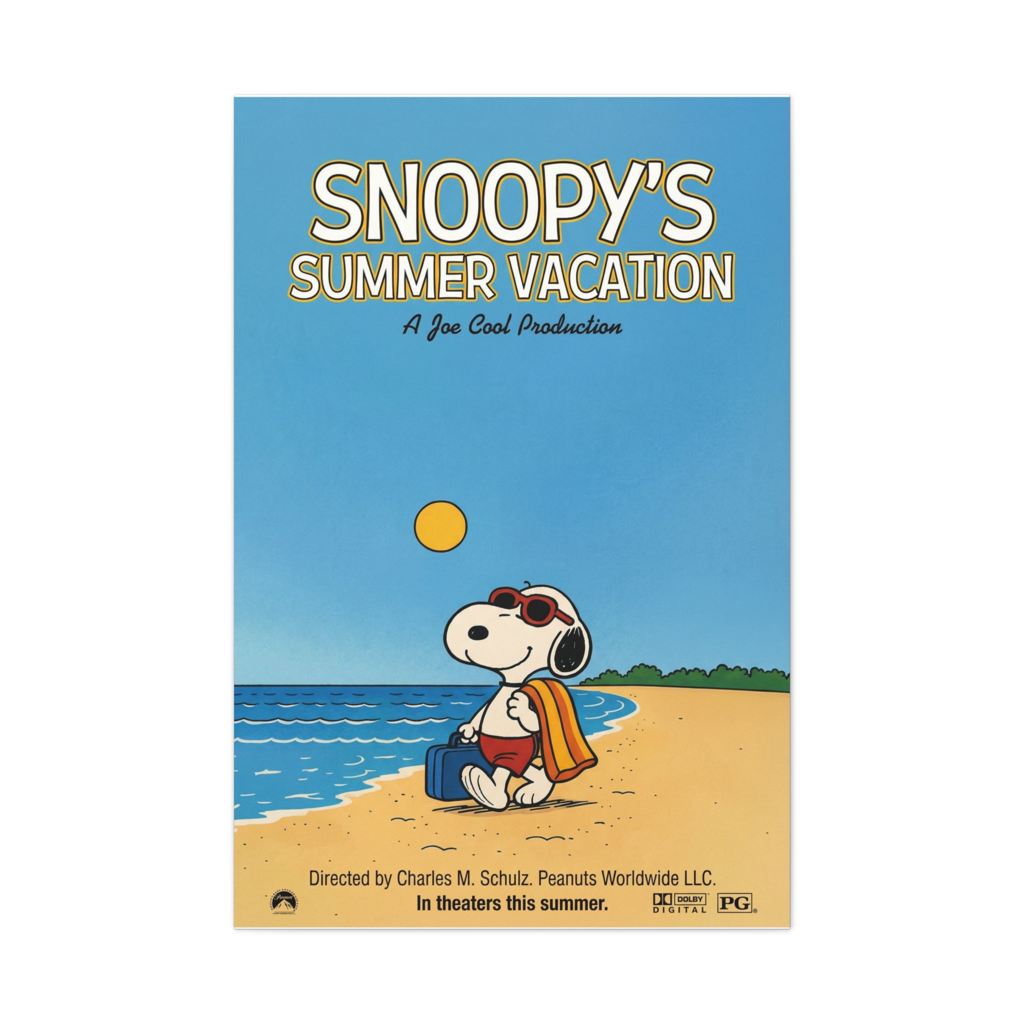 Summer Vacation Canvas