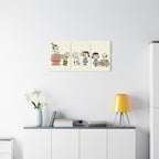 Peanuts Birthday Cake Canvas
