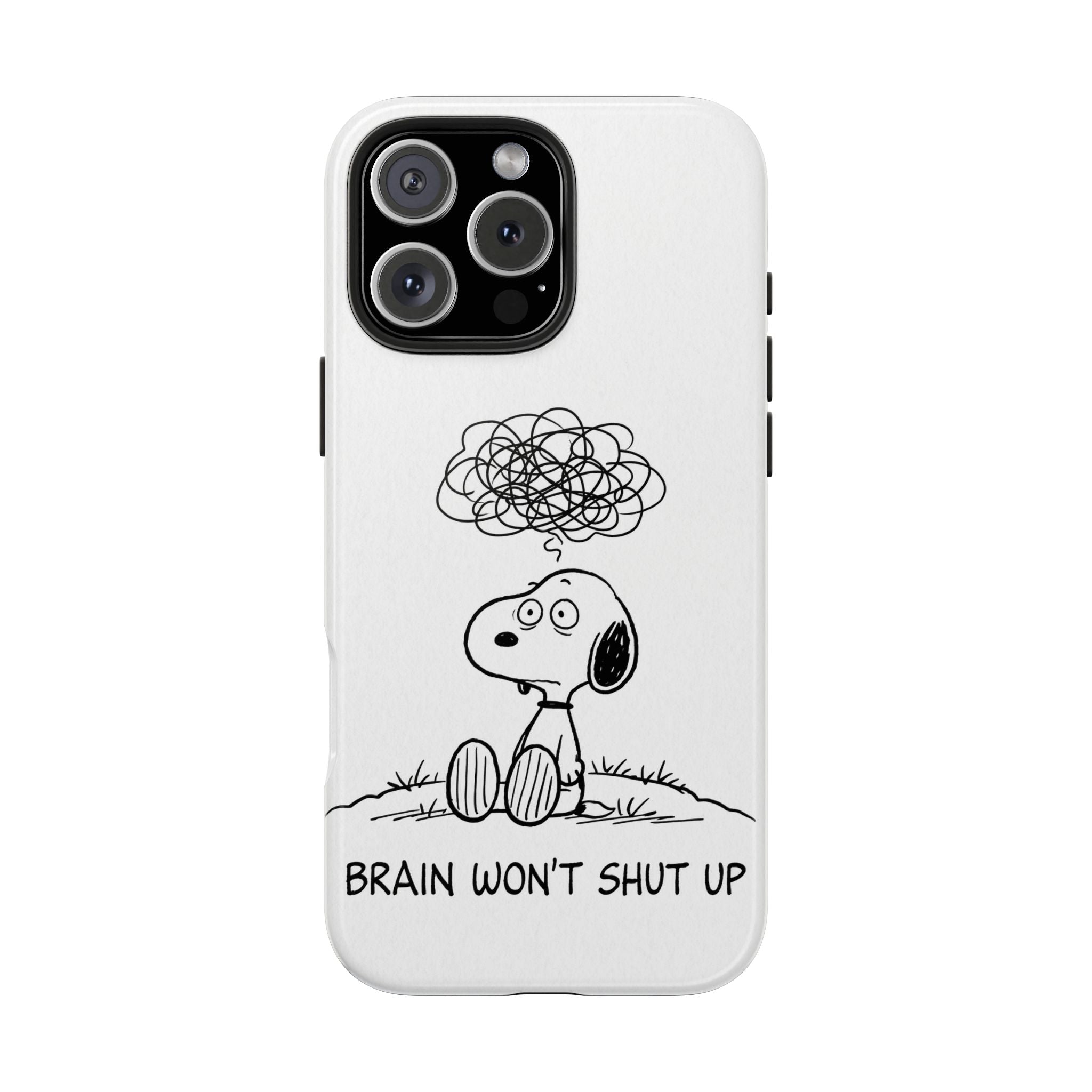 Snoopy Anxiety Phone Case