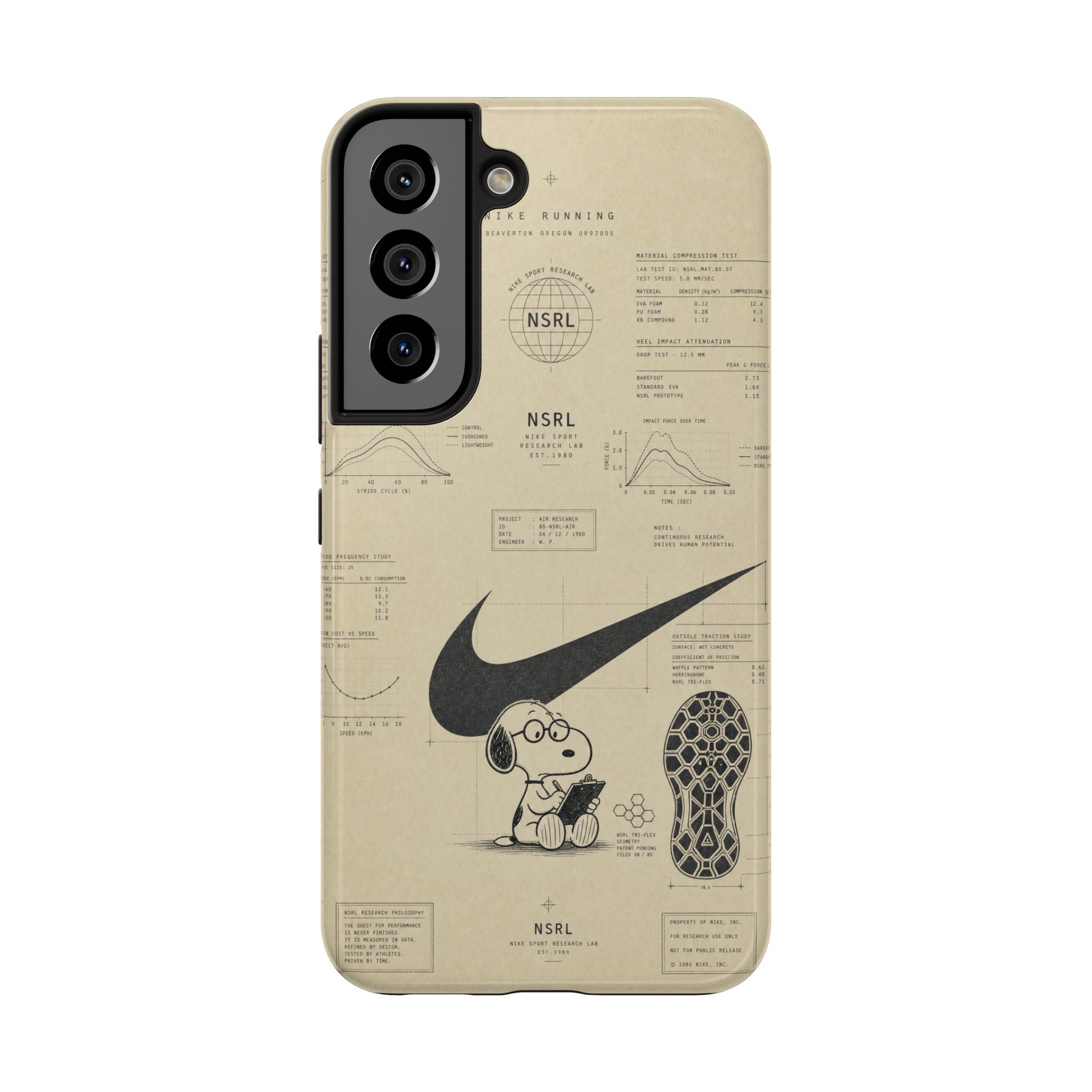Graph Paper Phone Case