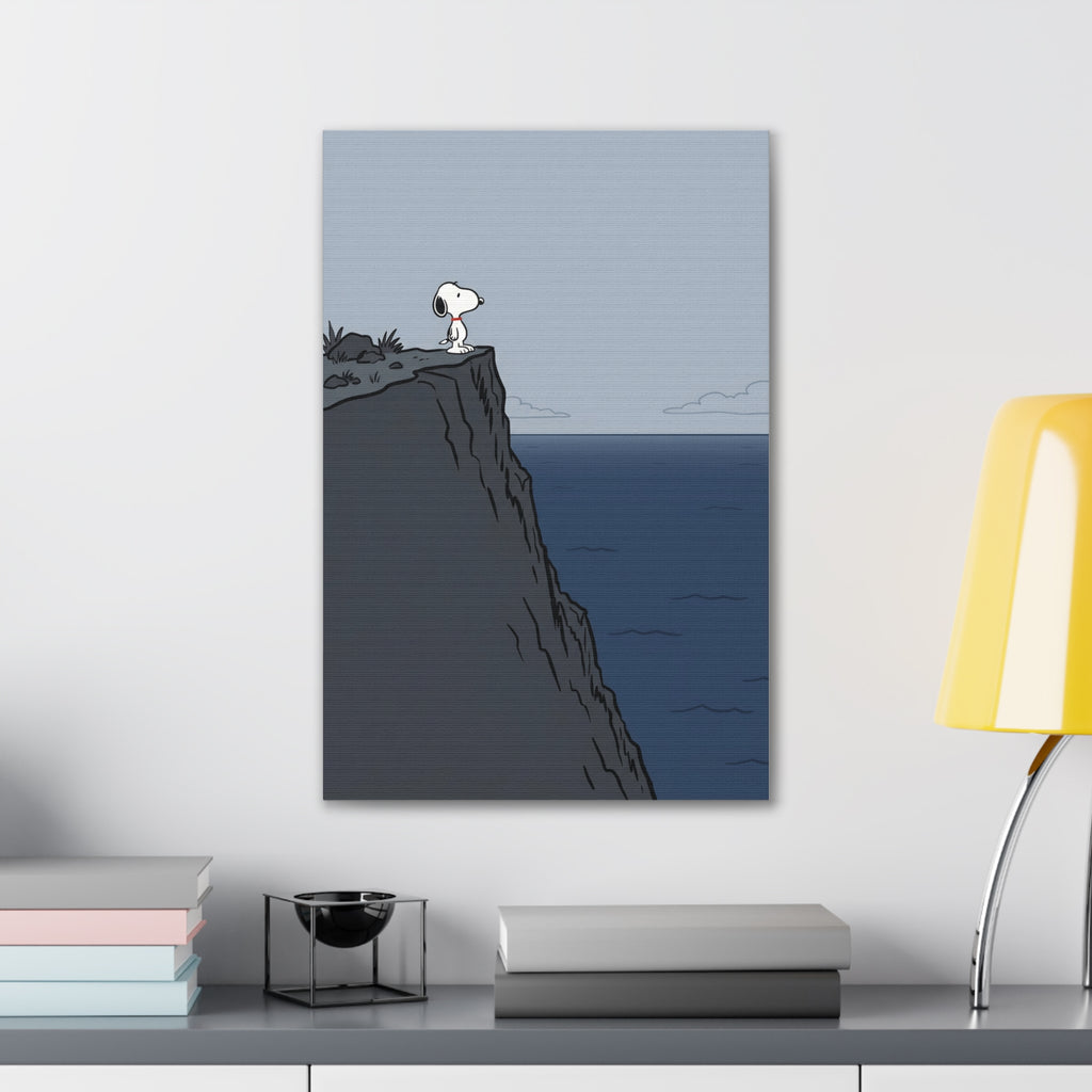 Snoopy Cliffside Canvas