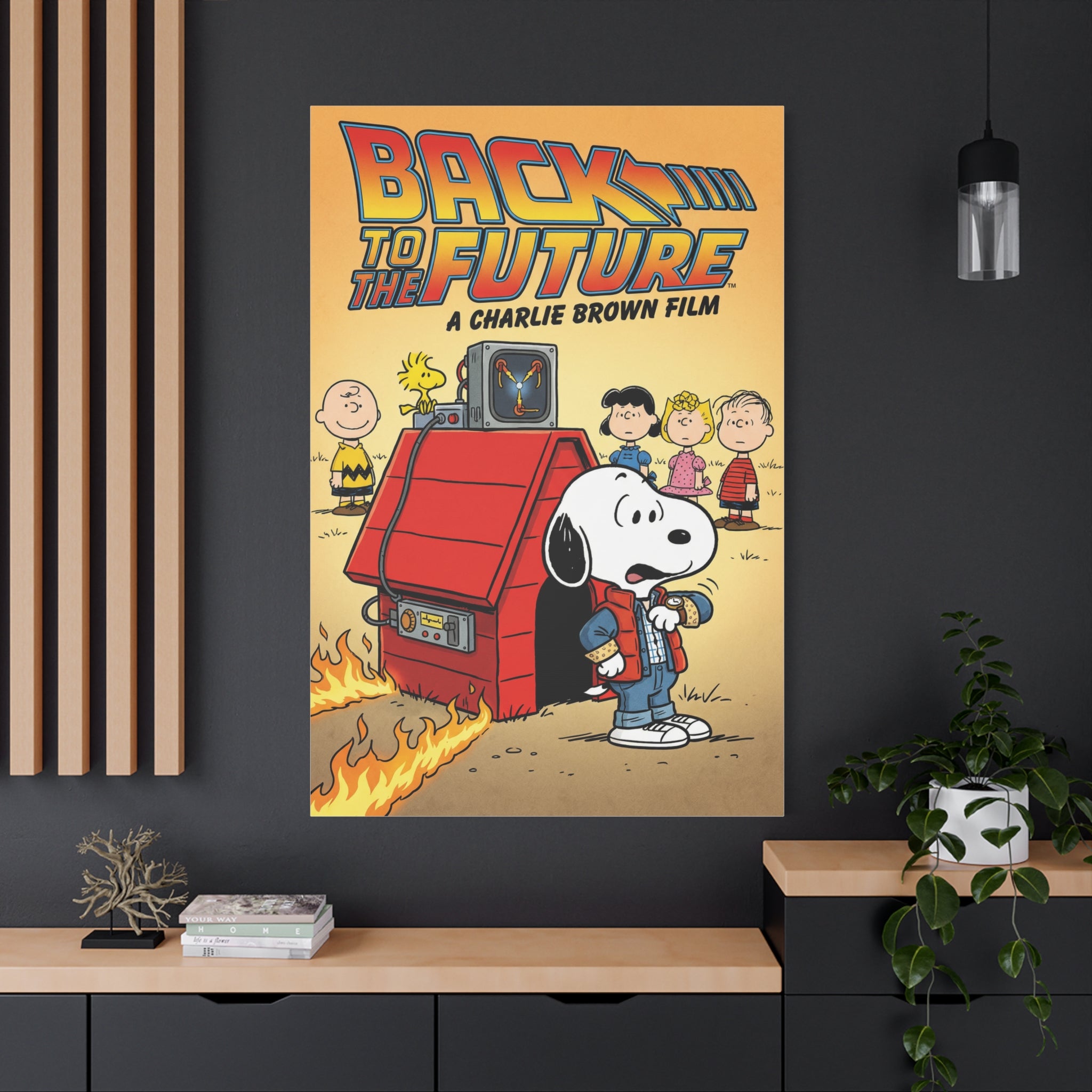 Back To The Future Canvas