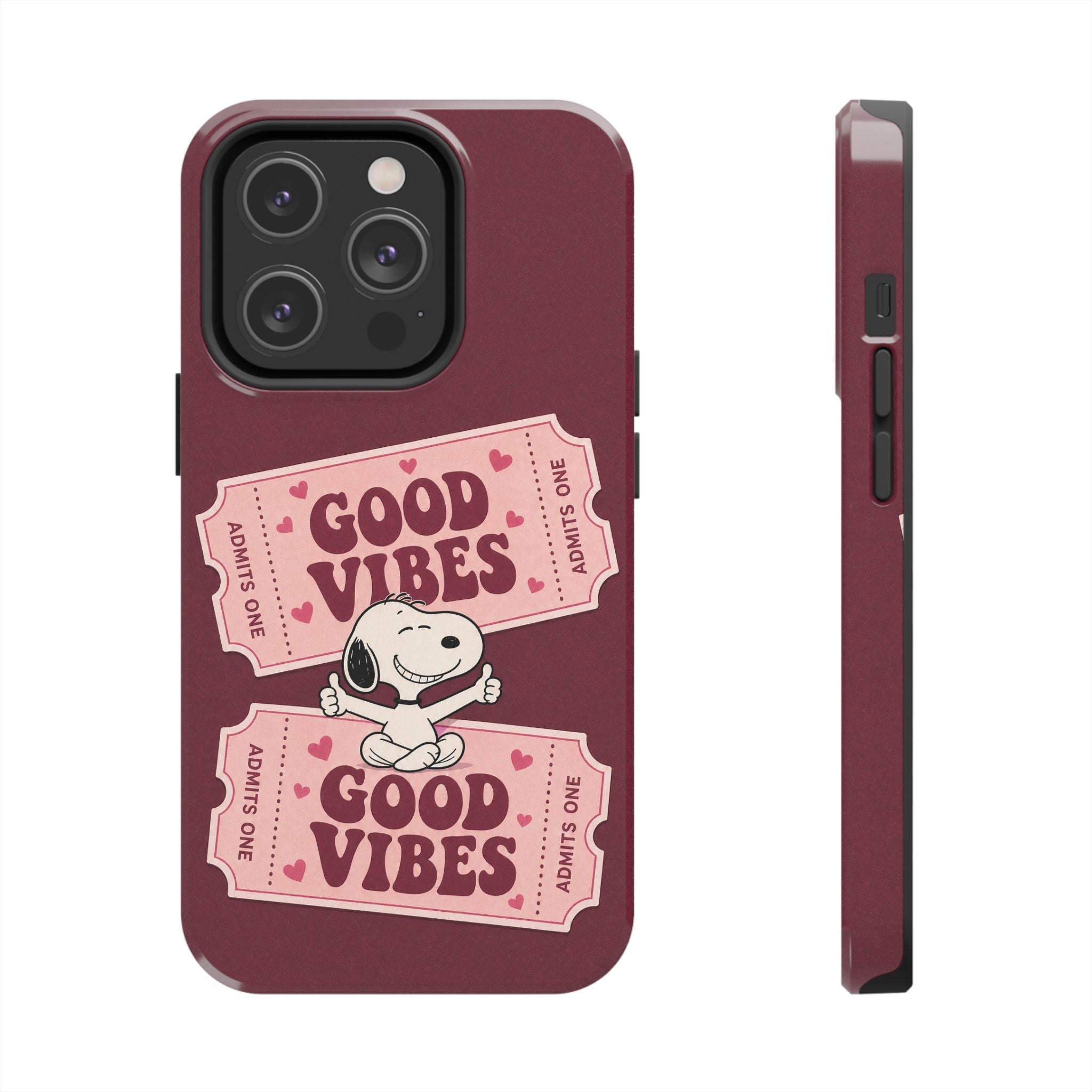 Good Vibes Tickets Phone Case