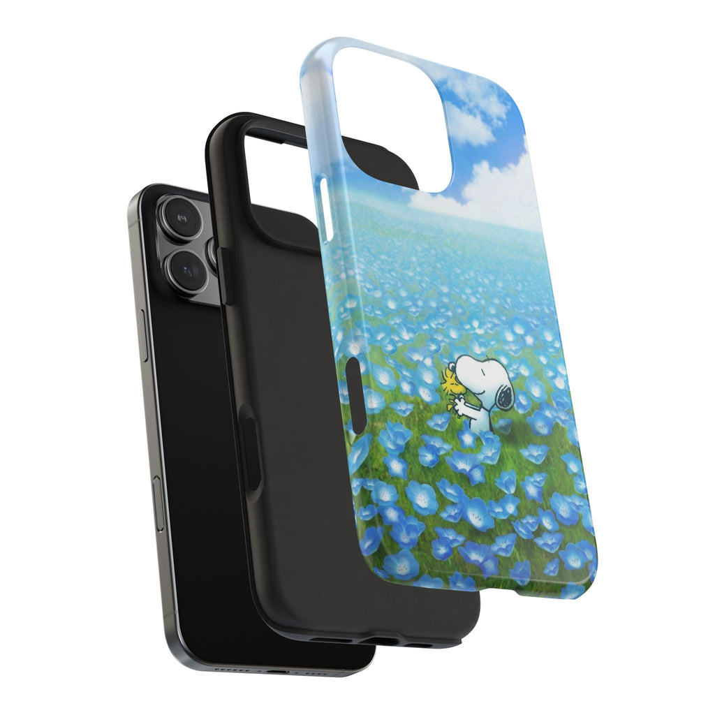 Blue Flower Field Case