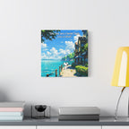 Snoopy Seaside Canvas