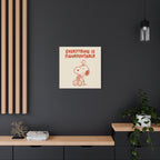 Sunny Meadow Friends Canvas
