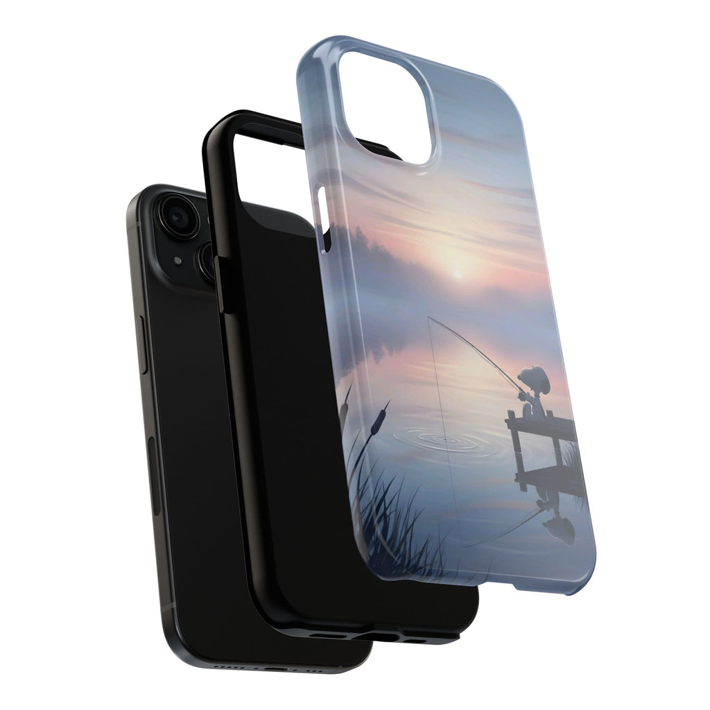 Sunset Fishing Phone Case