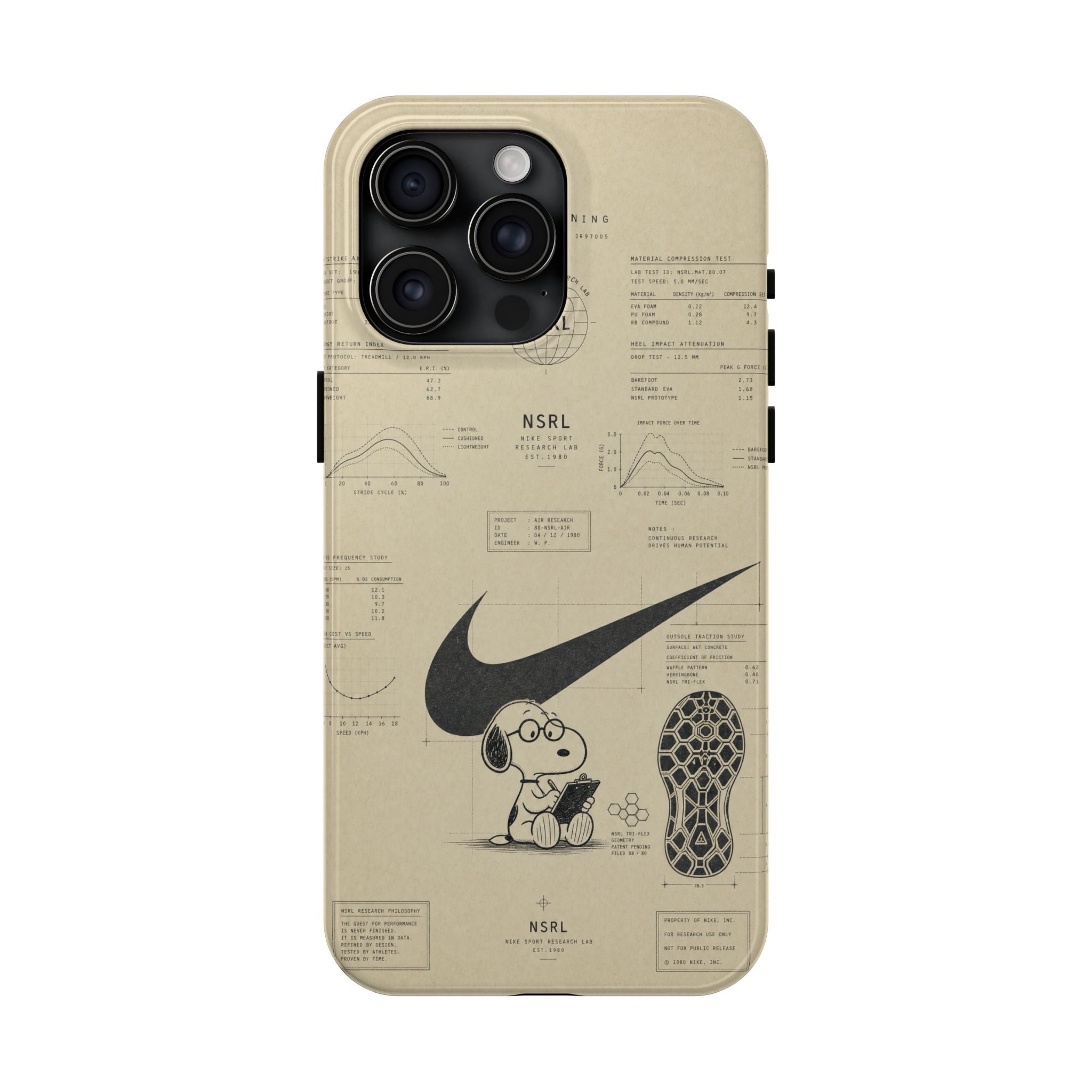 Graph Paper Phone Case
