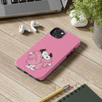 Pink Fuzzy Coat Case
