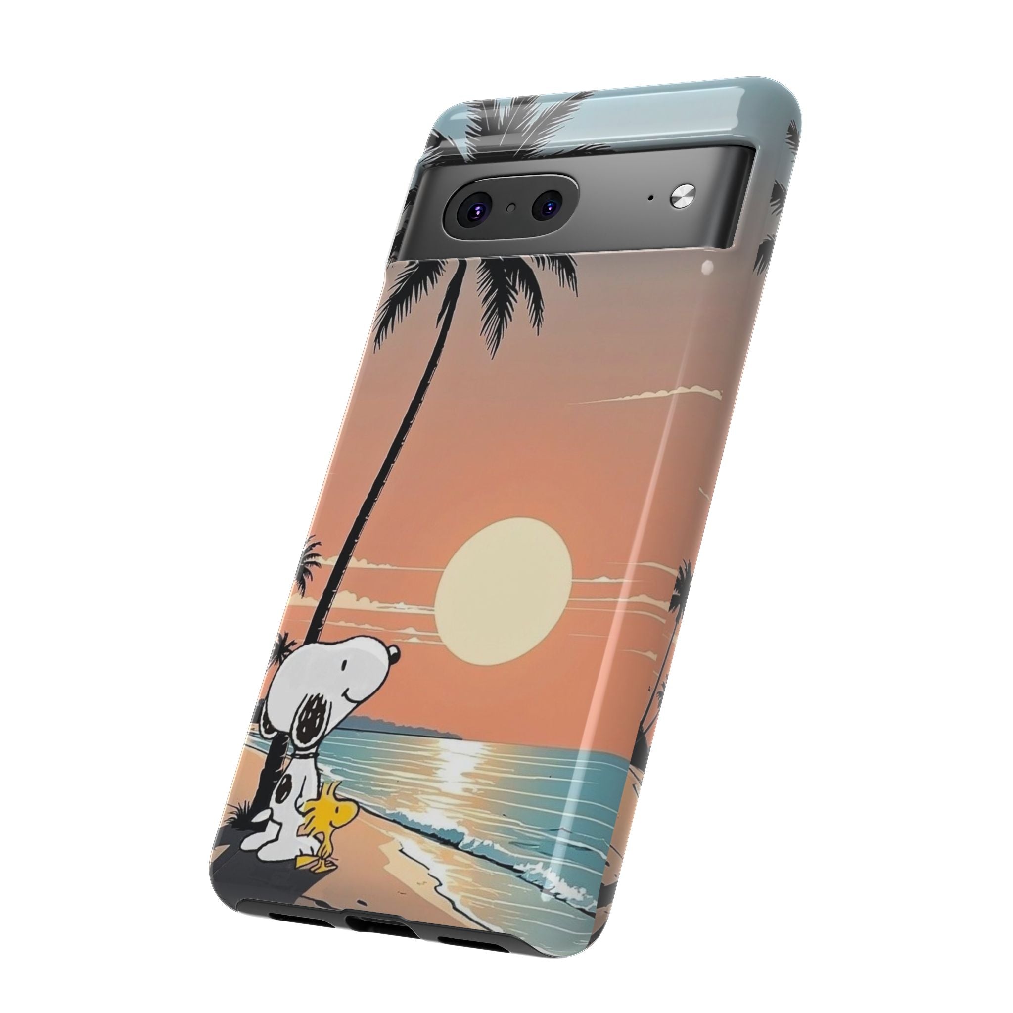 Snoopy Beach Sunset Phone Case