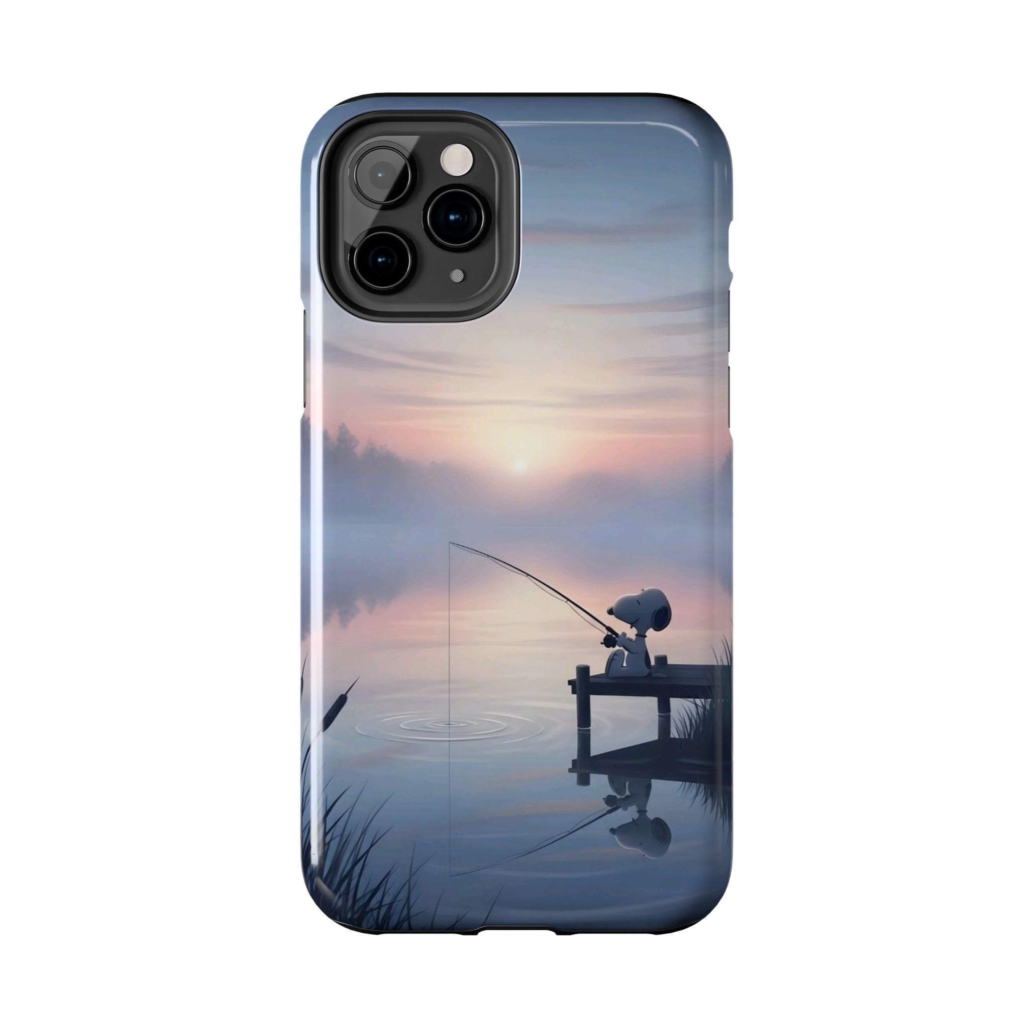Sunset Fishing Phone Case