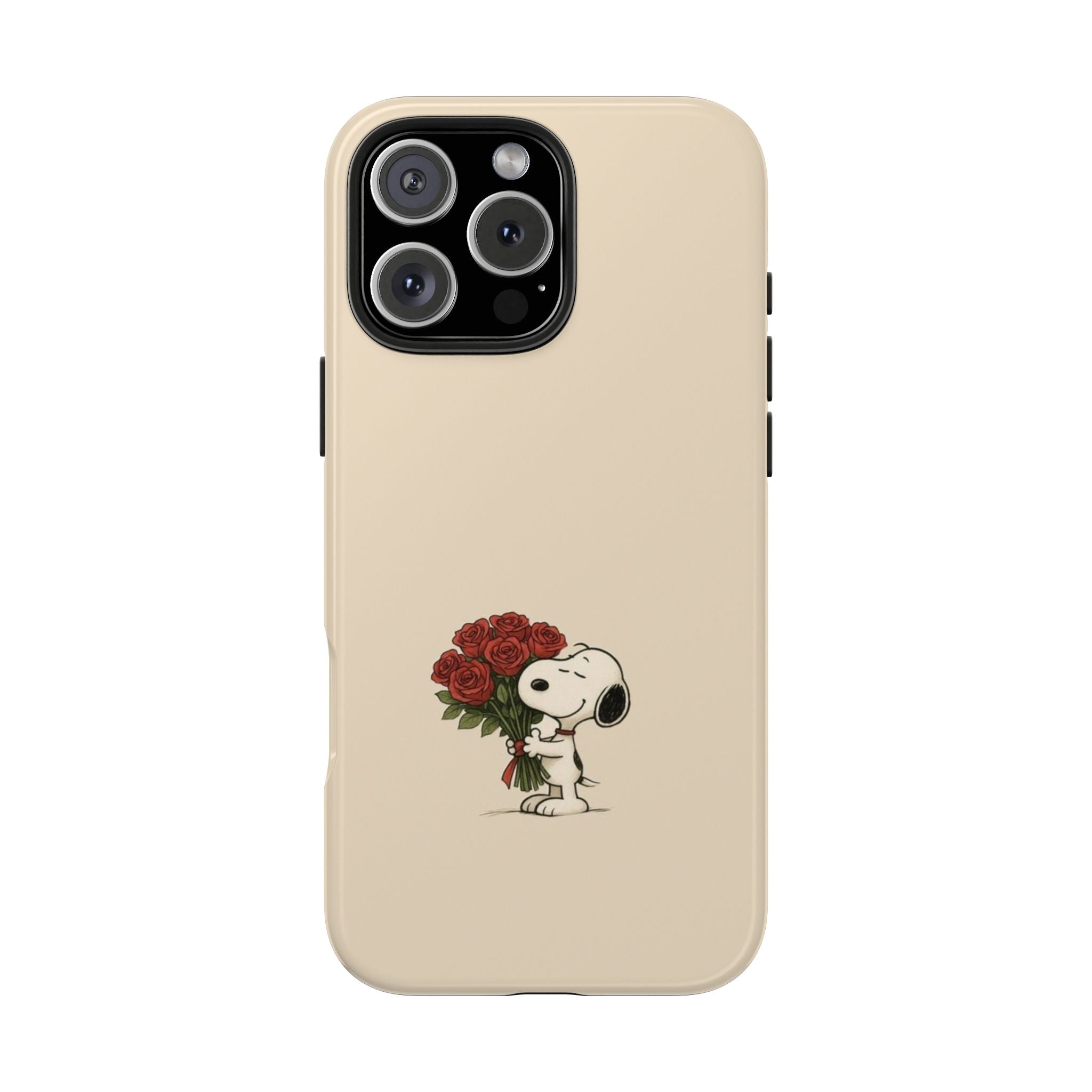 Snoopy Roses Phone Case