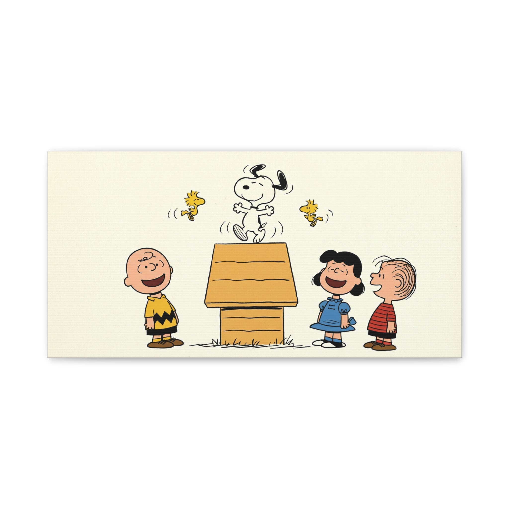 Snoopy Dancing Gang Canvas