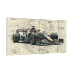 Formula Racecar Canvas