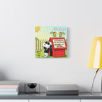 Snoopy Selfies Canvas