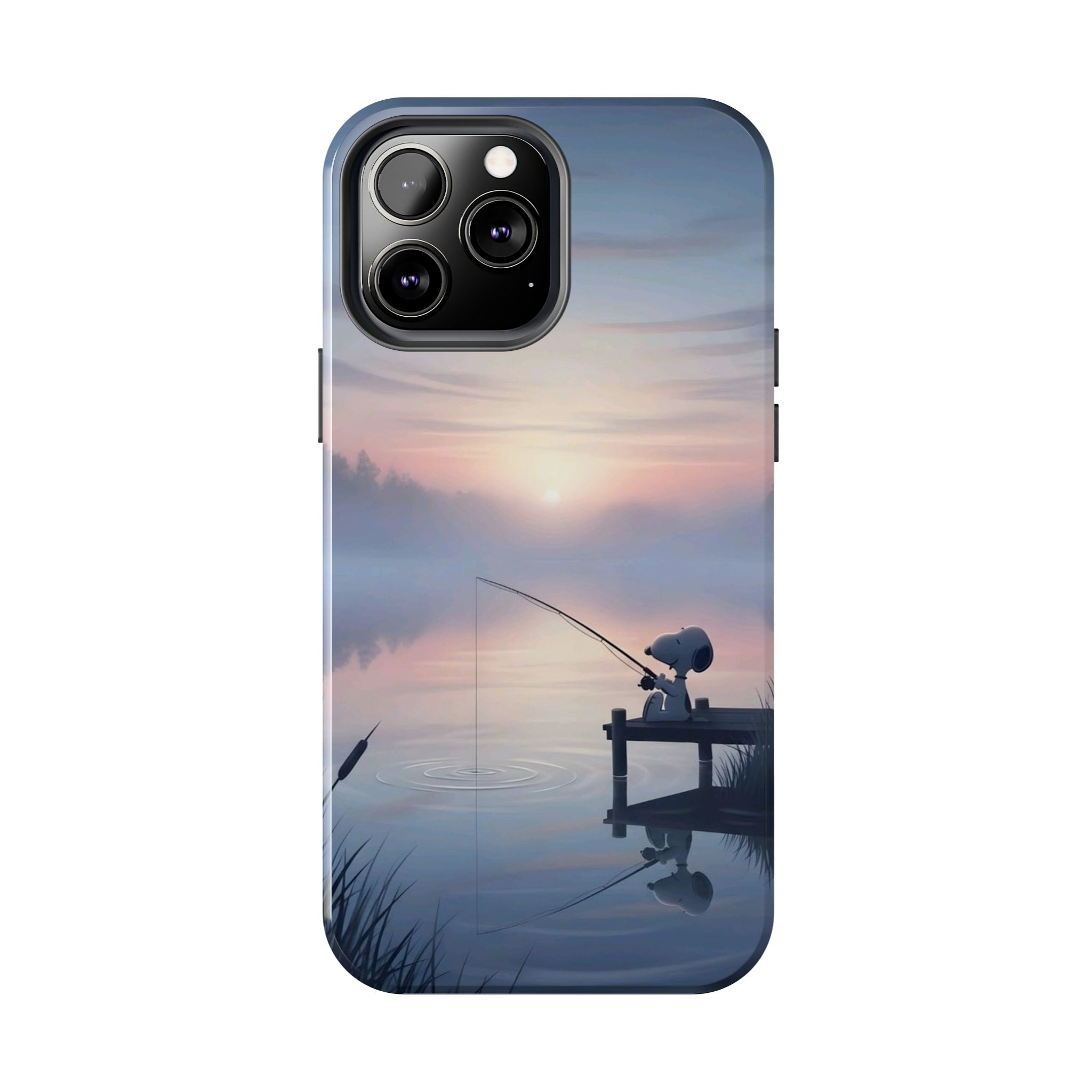 Sunset Fishing Phone Case