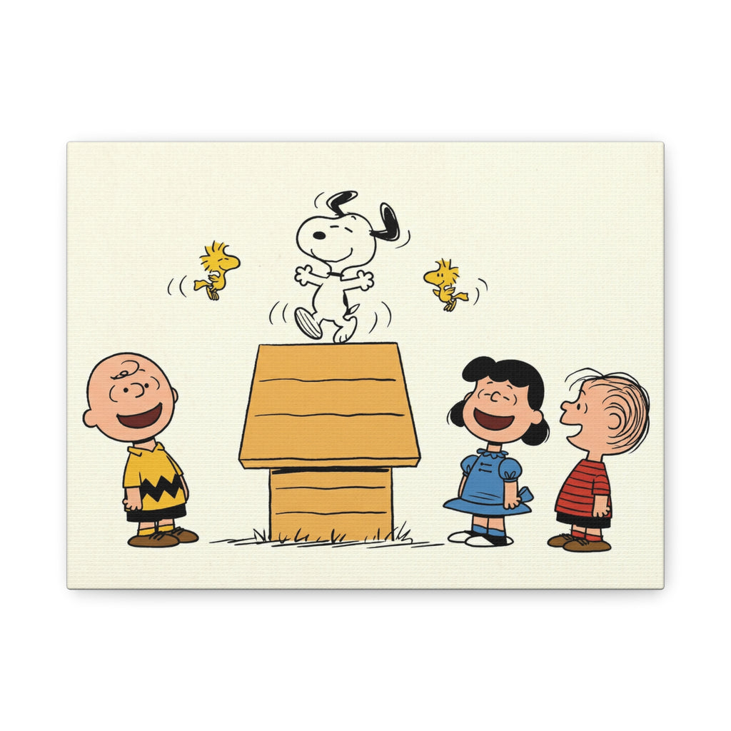 Snoopy Dancing Gang Canvas