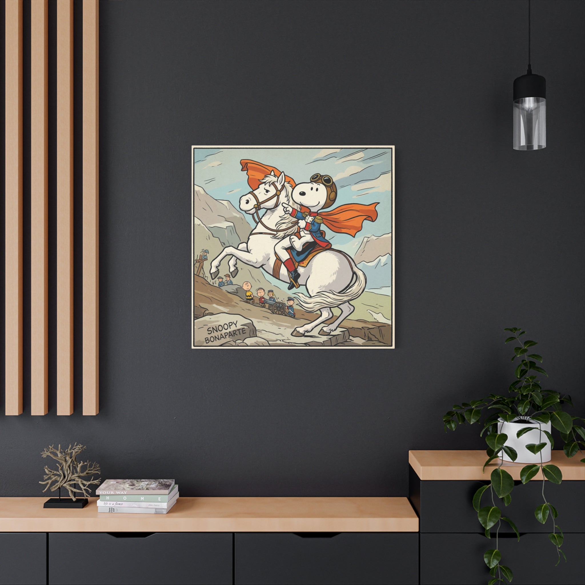 Snoopy Bonaparte Canvas