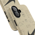 Graph Paper Phone Case
