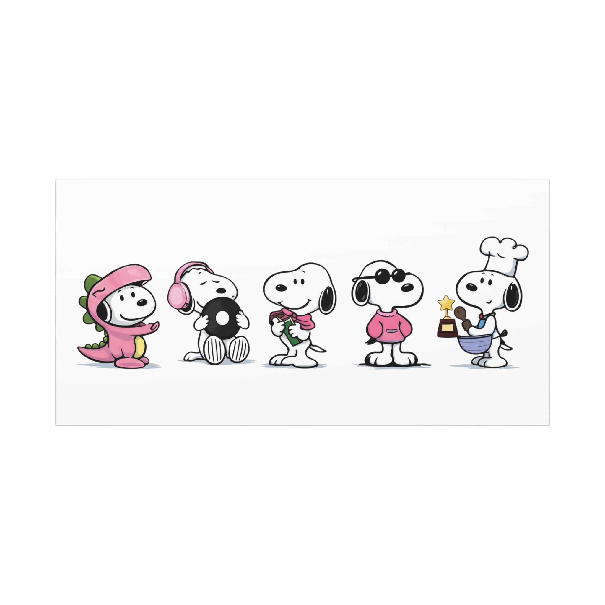 Snoopy Lineup Canvas