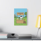 Lemonade Stand Canvas