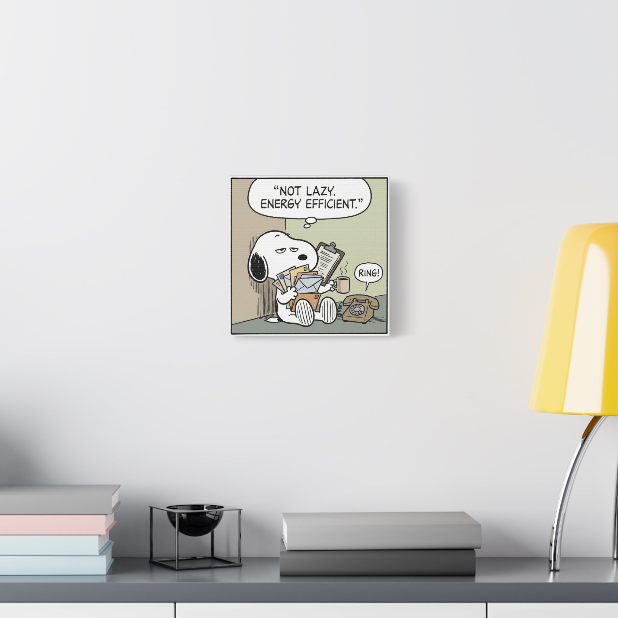 Energy Efficient Snoopy Canvas