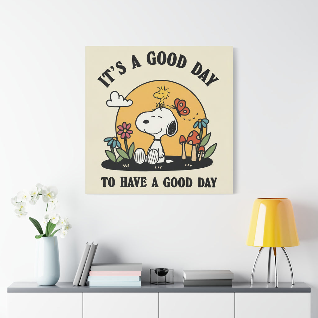 Snoopy Woodland Canvas