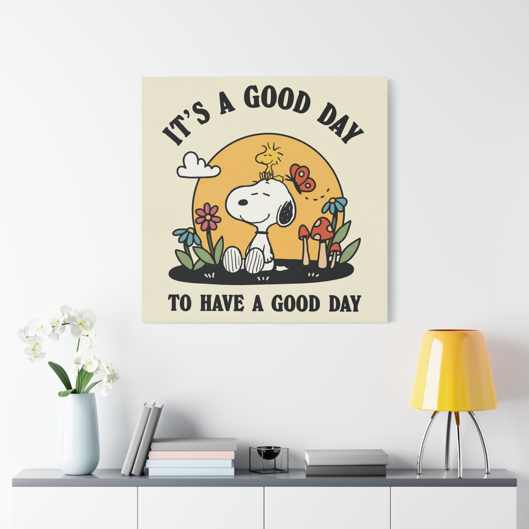 Snoopy Woodland Canvas