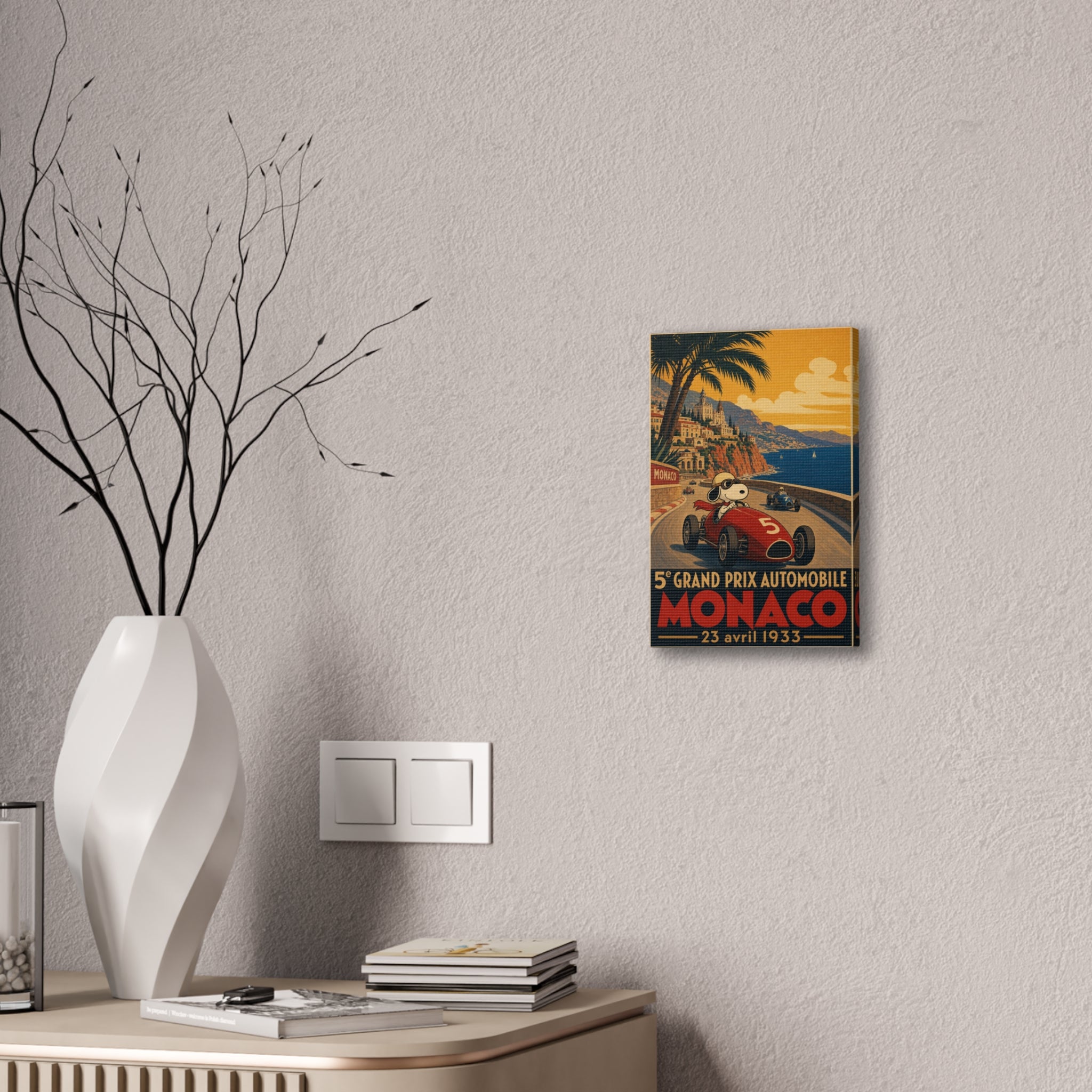 Monaco Grand Prix Canvas