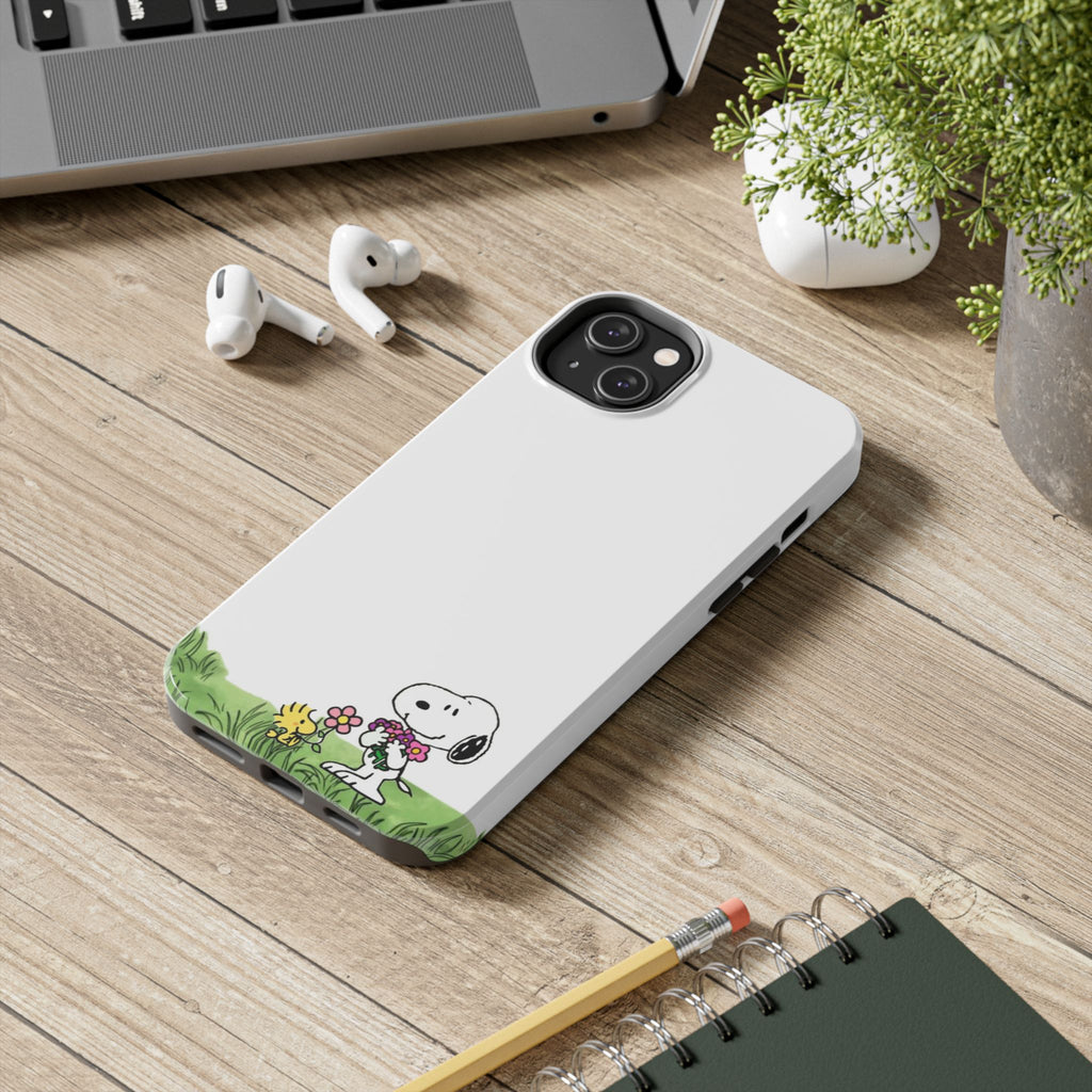 Woodstock Flowers Phone Case