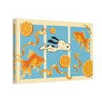 Goldfish Swim Canvas
