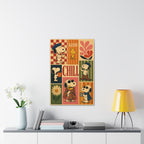 Vintage Snoopy Collage Canvas