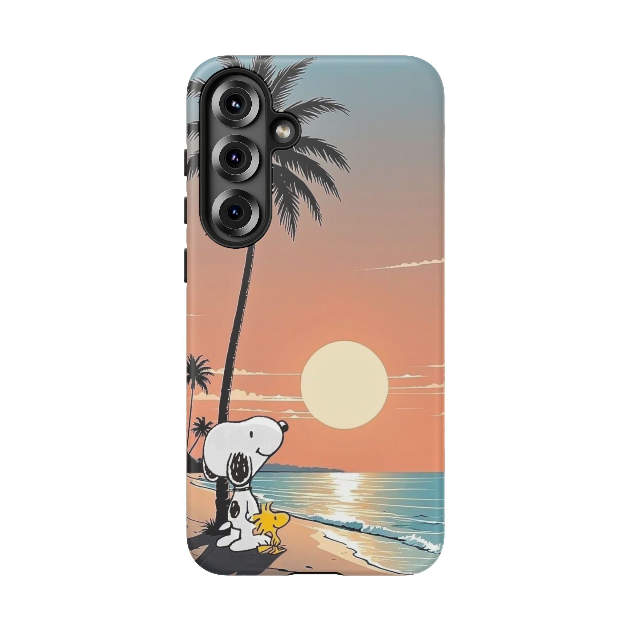 Snoopy Beach Sunset Phone Case
