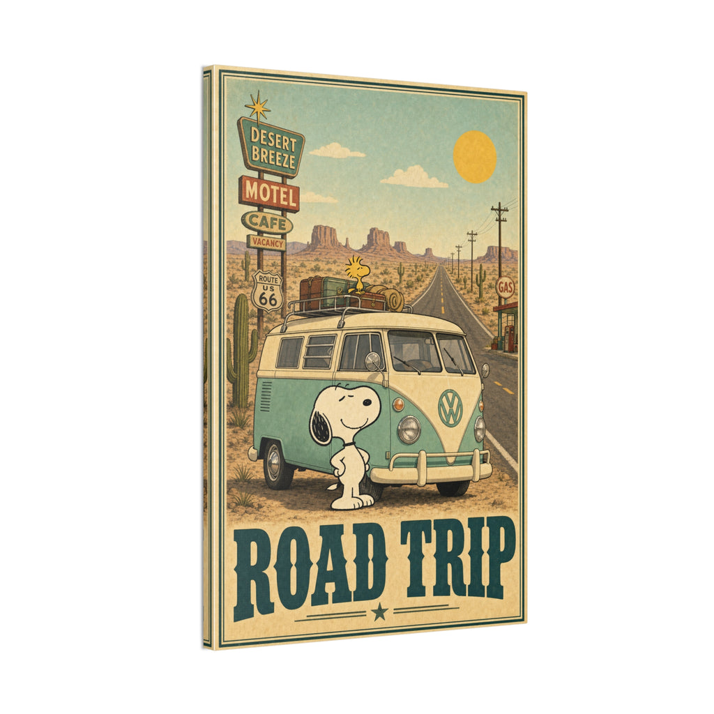 VW Camper Trip Canvas