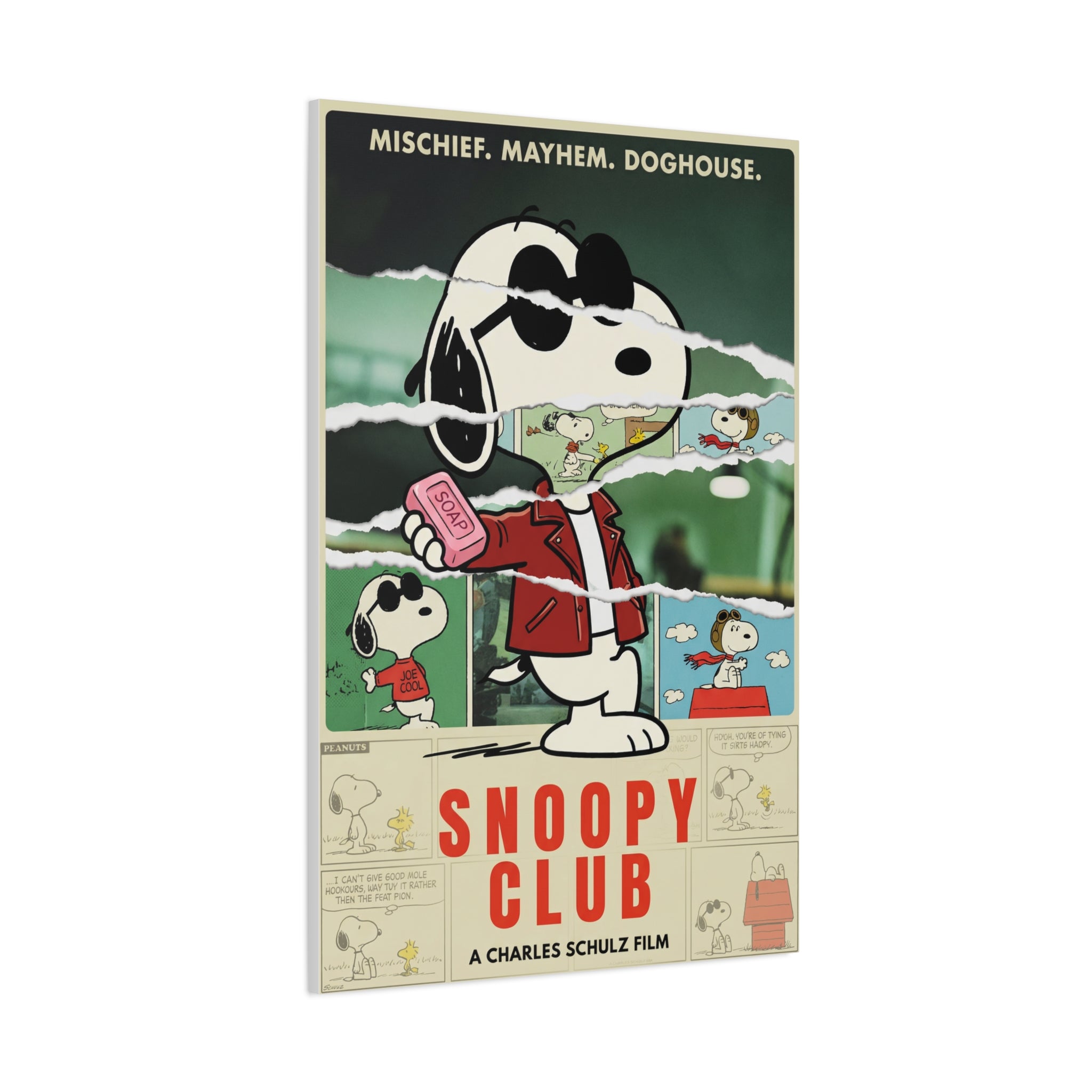 Snoopy Club Canvas