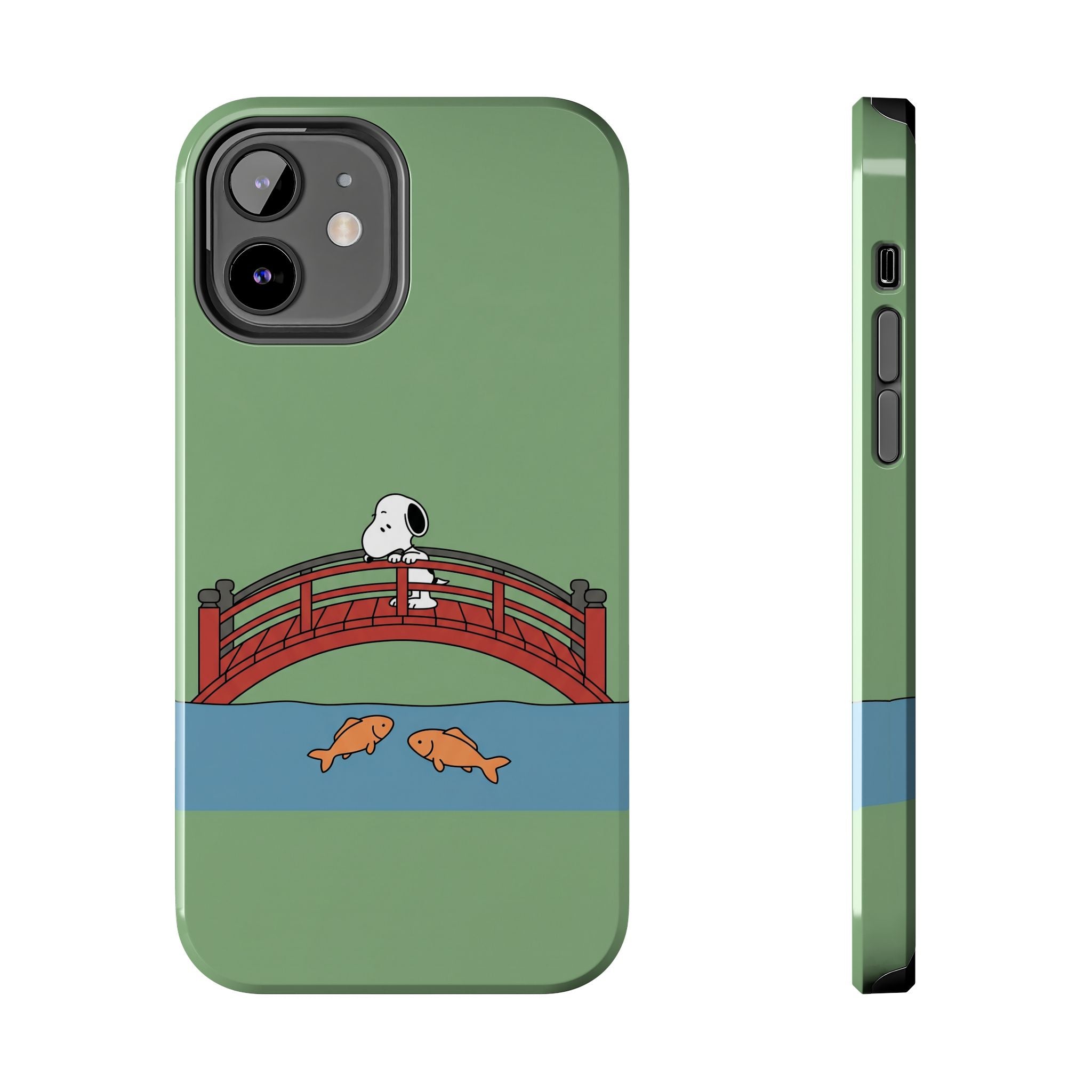Koi Bridge Phone Case