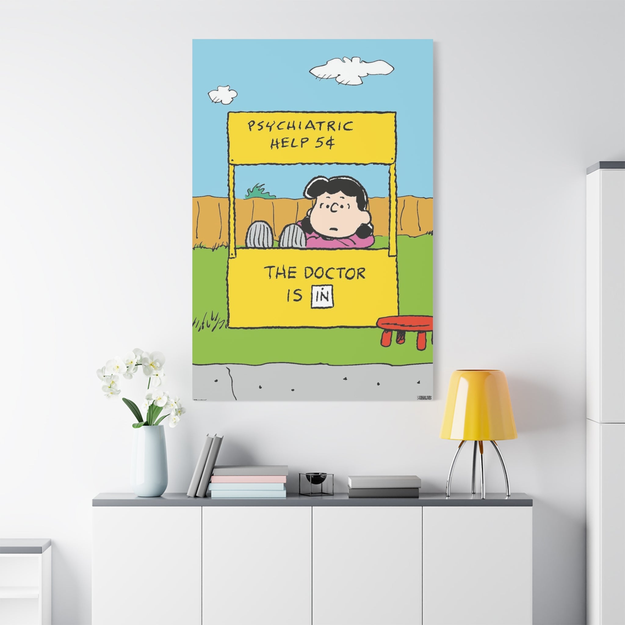 Lucy Psychiatric Help Canvas