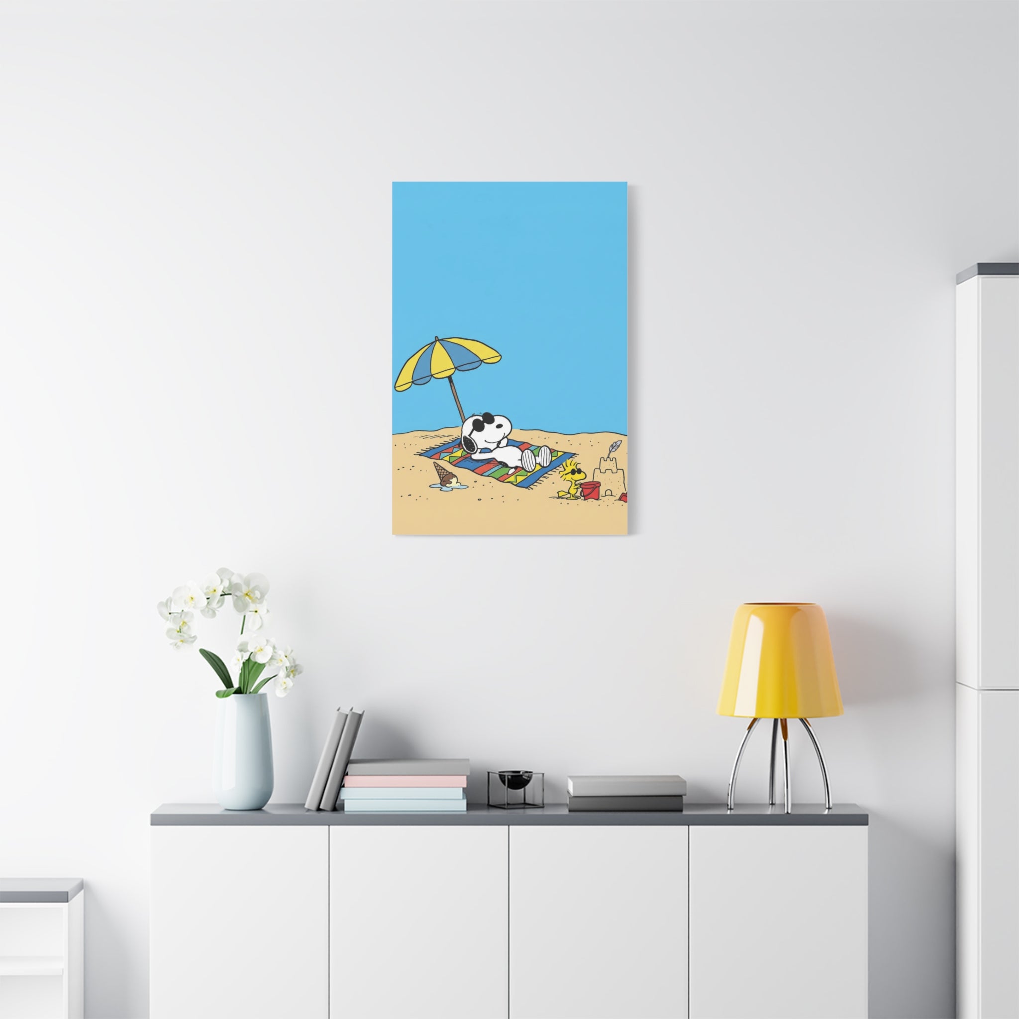 Beach Relaxation Canvas