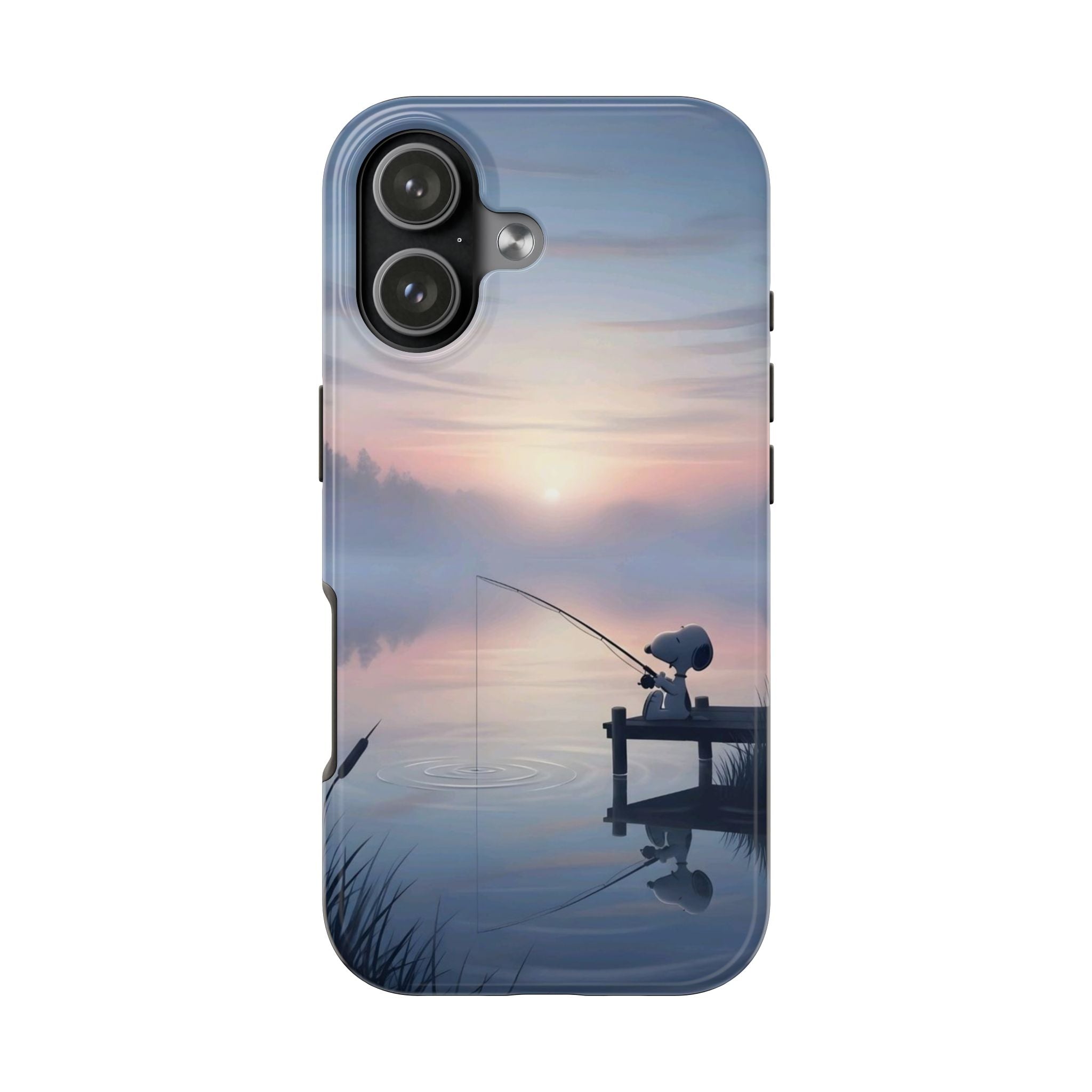 Sunset Fishing Phone Case