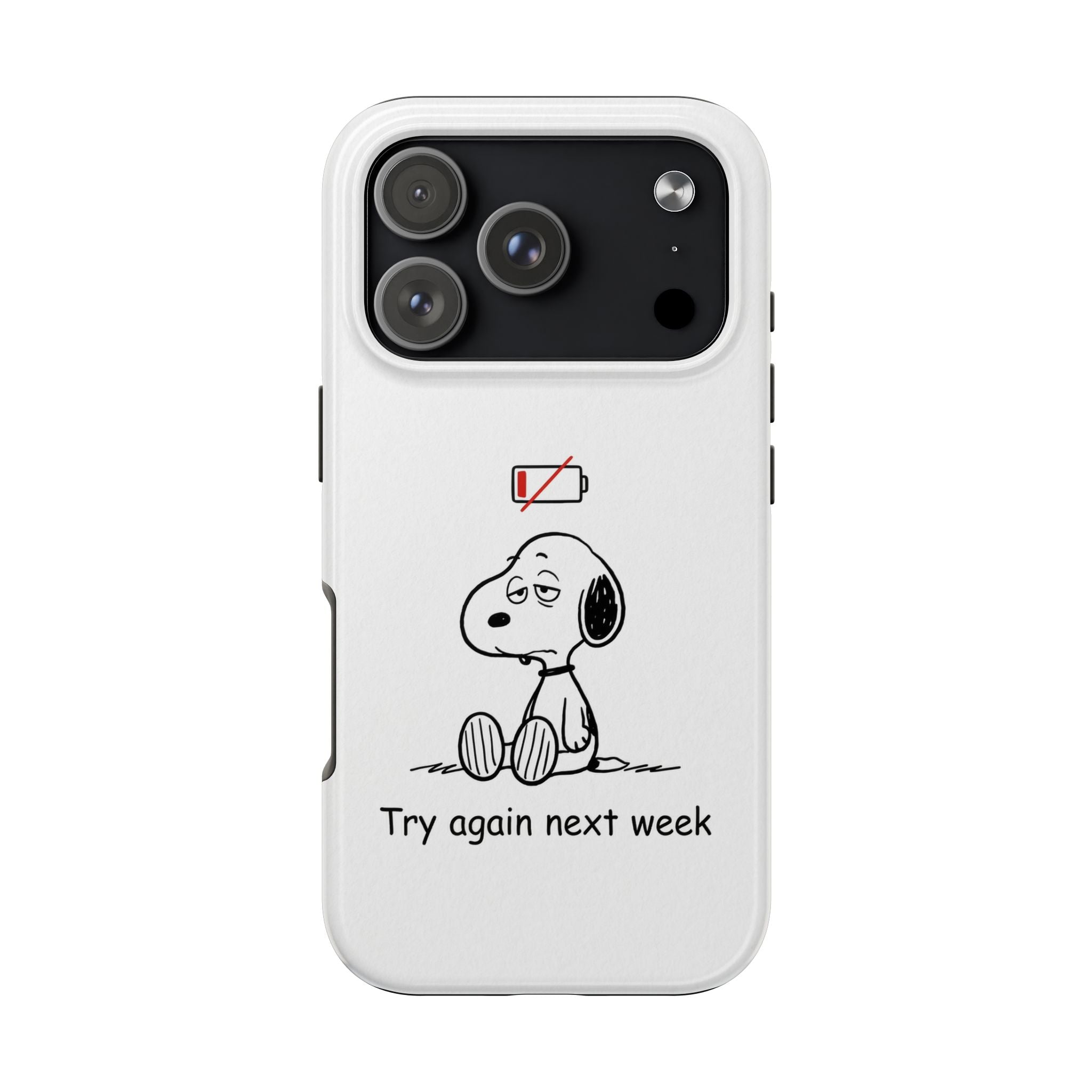 Low Battery Phone Case